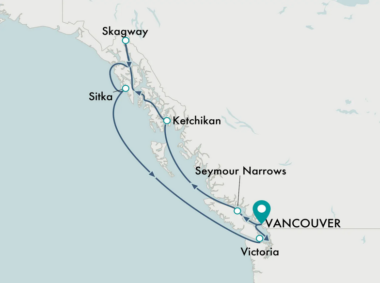 Alaska - Vancouver - Cystal Serenity