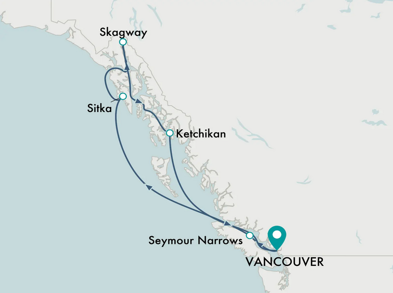 Alaska - Vancouver - Cystal Serenity