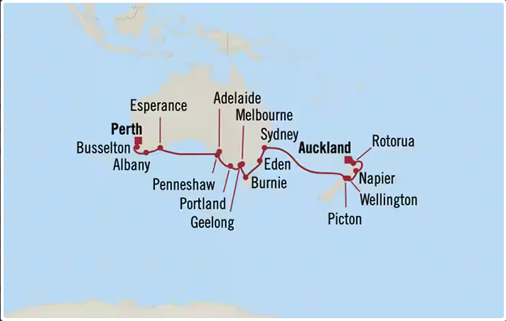 Australia i Nowa Zelandia - Fremantle - Insignia
