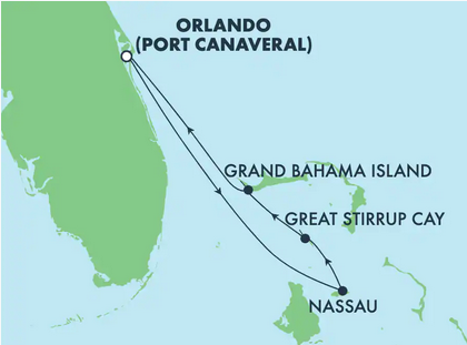 Bahamy - Port Canaveral - Norwegian Jade