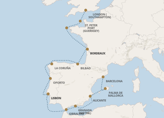 Dookoła Europy - Southampton - Seven Seas Navigator