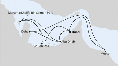 Dubaj i Emiraty - Dubaj - AIDAprima