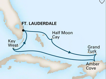 Karaiby - Fort Lauderdale - Nieuw Amsterdam