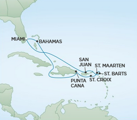 Karaiby - Miami - Seven Seas Grandeur