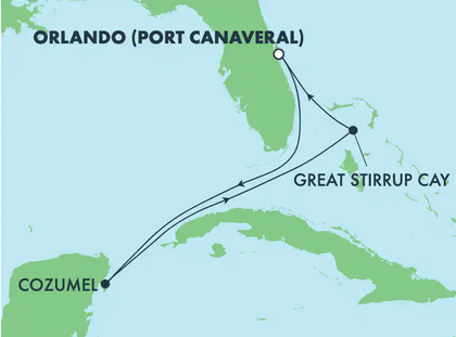 Karaiby i Bahamy - Port Canaveral - Norwegian Jade
