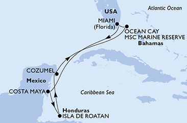 Karaiby i Bahamy - Miami - MSC World America