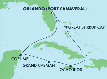 Karaiby i Bahamy - Port Canaveral - Norwegian Epic
