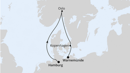 Morze Północne - Hamburg - AIDAmar