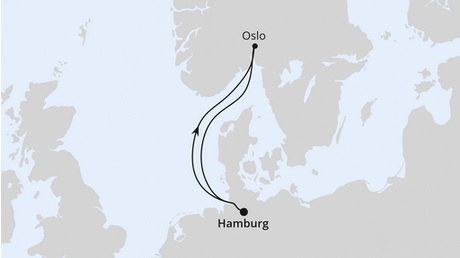 Morze Północne - Hamburg - AIDAnova