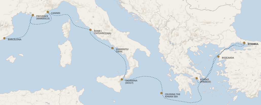 Morze Śródziemne - Pireus - Seven Seas Grandeur