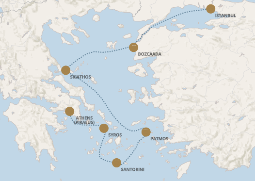 Morze Śródziemne - Pireus - Seven Seas Voyager