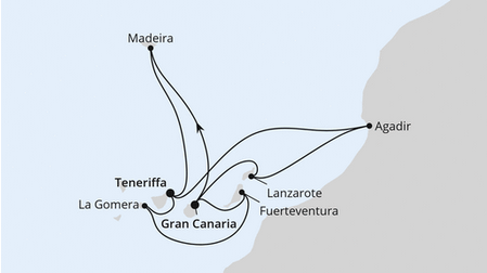 Wyspy Kanaryjskie - Gran Canaria - AIDAmar