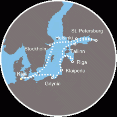 Morze Bałtyckie- Kilonia- Costa Pacifica