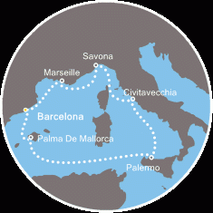 Morze Śródziemne - Barcelona - Costa Diadema