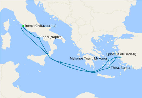Morze Śródziemne - Civitavecchia - Odyssey of the Seas