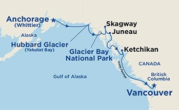 Alaska - Anchorage - Coral Princess