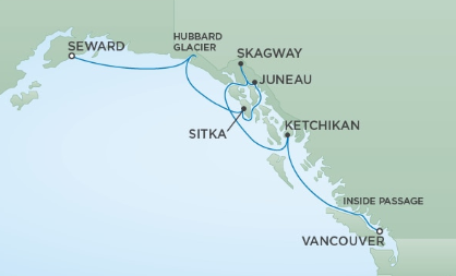 Alaska - Seward - Seven Seas Mariner
