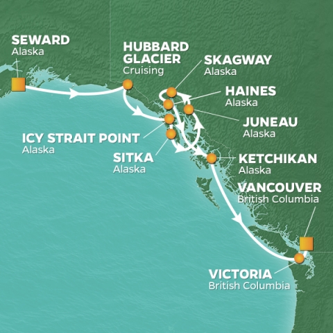 Alaska - Seward - Azamara Quest