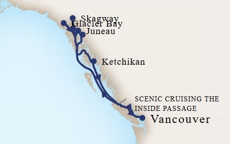 Alaska - Vancouver -  Volendam