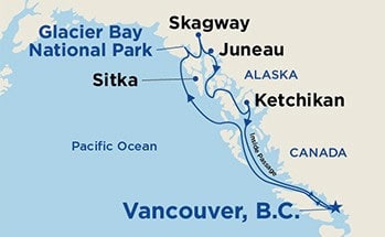 Alaska - Vancouver - Coral Princess