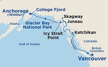 Alaska - Vancouver - Coral Princess