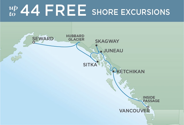 Alaska - Vancouver - Seven Seas Mariner