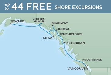 Alaska - Vancouver - Seven Seas Mariner