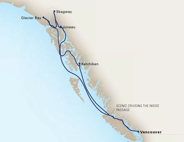 Alaska - Vancouver - Westerdam