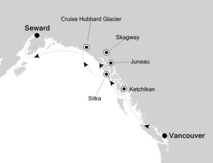 Alaska-Vancouver- Silver Shadow