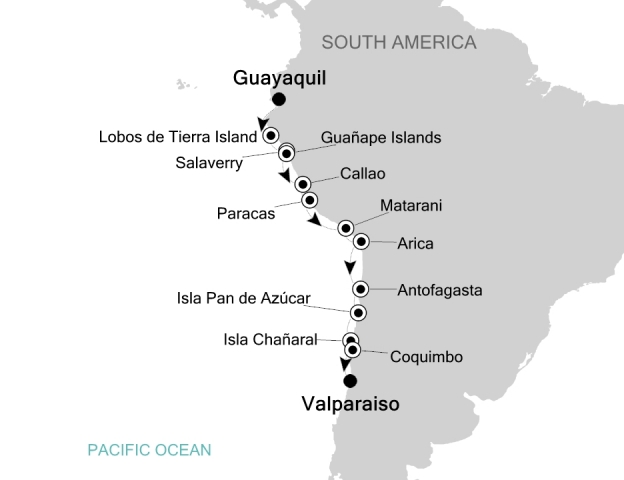 Ameryka Południowa - GUAYAQUIL - Silver Explorer