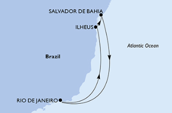 Ameryka Południowa - Rio de Janeiro - MSC Preziosa