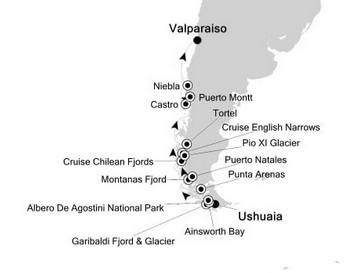 Ameryka Południowa - Ushuaia - Silver Explorer