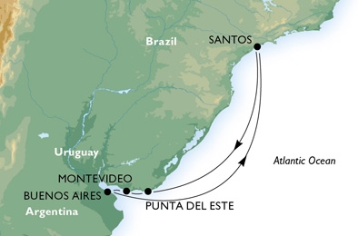 Ameryka Południowa- Santos- MSC Magnifica