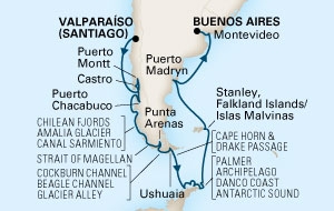 Ameryka Południowa- Valparaiso- Zaandam