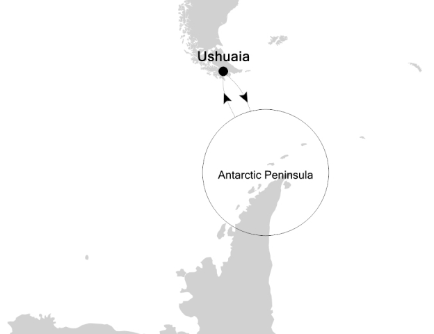 Antarktyda - USHUAIA - Silver Explorer