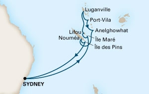 Australia, Nowa Kaledonia - Sydney - Noordam