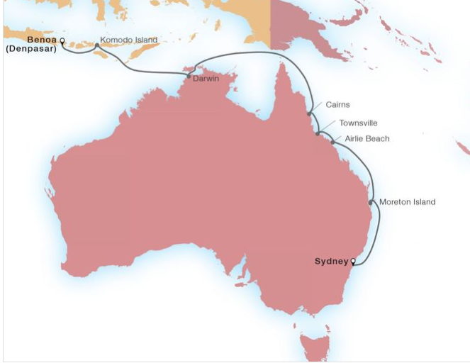 Australia - Benoa - Seabourn Encore