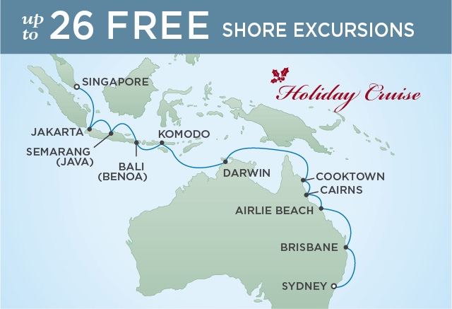 Australia - Singapur - Seven Seas Voyager