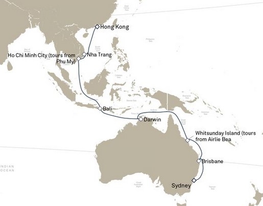 Australia i Azja -Sydney -Queen Victoria