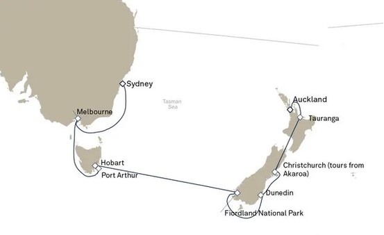 Australia i Nowa Zelandia - Auckland - Queen Elizabeth