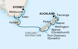Australia, Nowa Zelandia - Auckland - Noordam