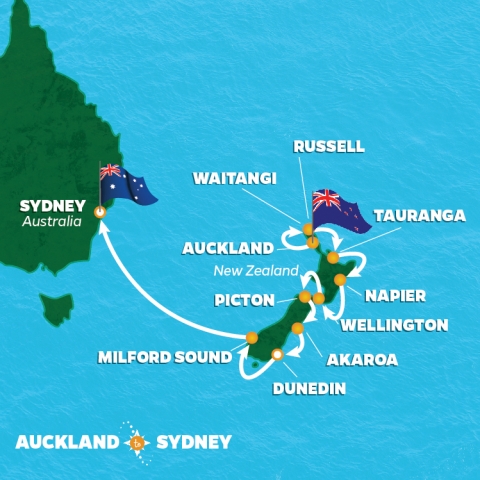 Australia, Nowa Zelandia - Auckland - Azamara Journey