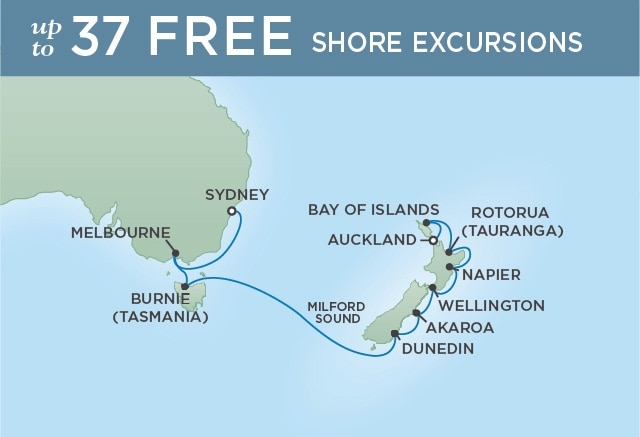 Australia, Nowa Zelandia - Sydney - Seven Seas Navigator