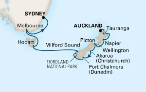 Australia, Nowa Zelandia- Auckland- Noordam