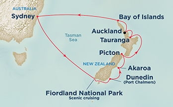 Australia, Nowa Zelandia- Auckland- Sun Princess