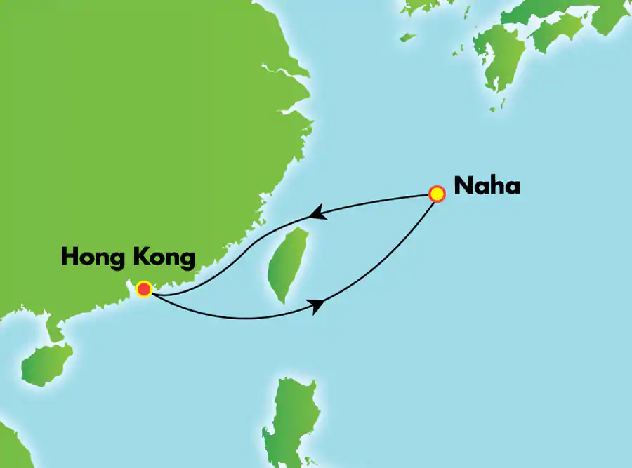 Azja - Hong Kong - Norwegian Jade