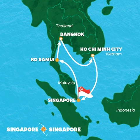 Azja - Singapur - Azamara Quest