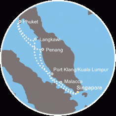 Azja - Singapur - Costa Fortuna
