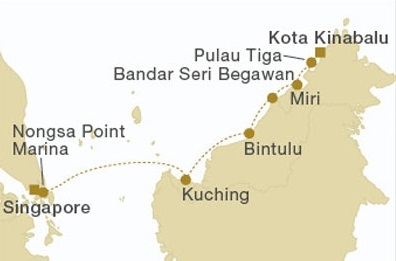 Azja Południowo-Wschodnia - Kota Kinabalu - Star Clipper