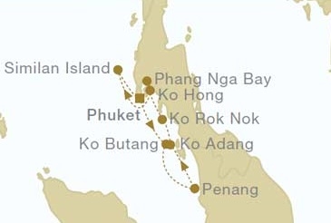 Azja Południowo-Wschodnia - Phuket - Star Clipper